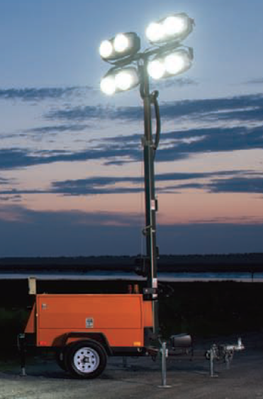 Mobile LED Light Tower