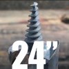 Carbide Auger Bits, 24" Length