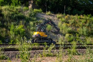 Mecalac 106MRail - Rail-Road Excavator