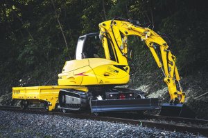 Mecalac 136MRail - Rail-Road Excavator